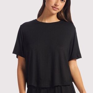 nuuds Black Women's Black Oversized Shirt